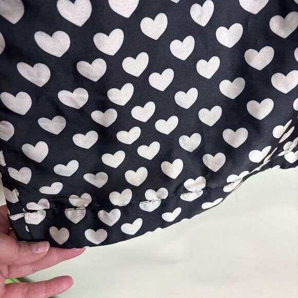 Fun Fun Colorful Mixed Print Long Sleeve Mini Dress Girls Size IT44/US 14 Hearts - Picture 5 of 10